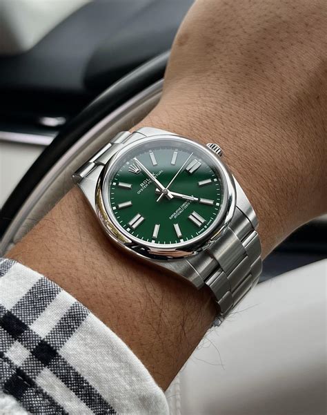 rolex oyster perpetual green monster|rolex oyster perpetual 41 prix.